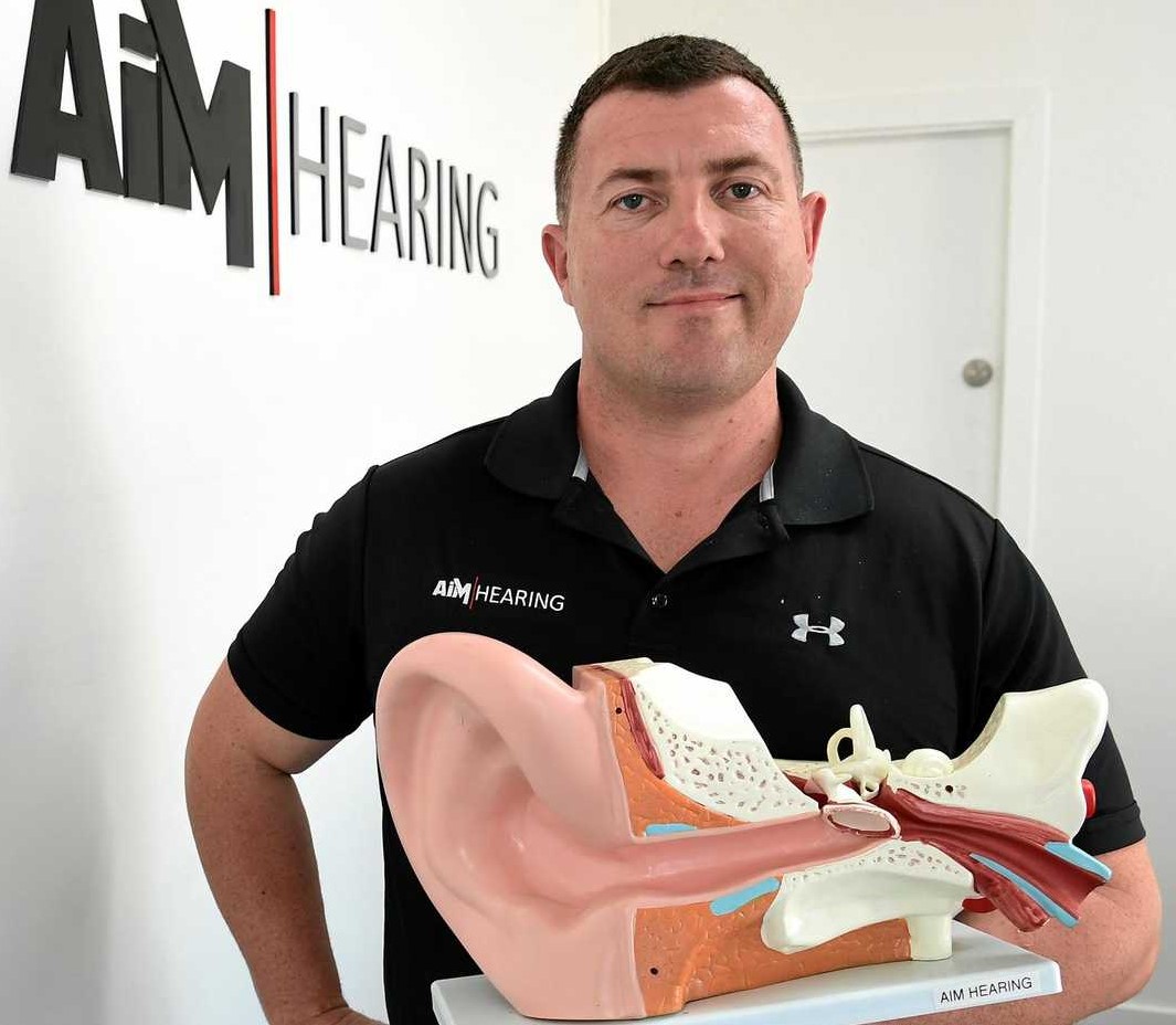 Alan Macgillivray, Clinical Audiometrist and owner of AIM Hearing Bundaberg